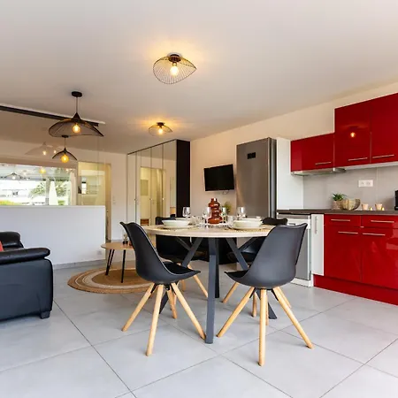 Rocca V Heliopolis - Terrasse - Garage - - Village Naturiste Apartment Agde